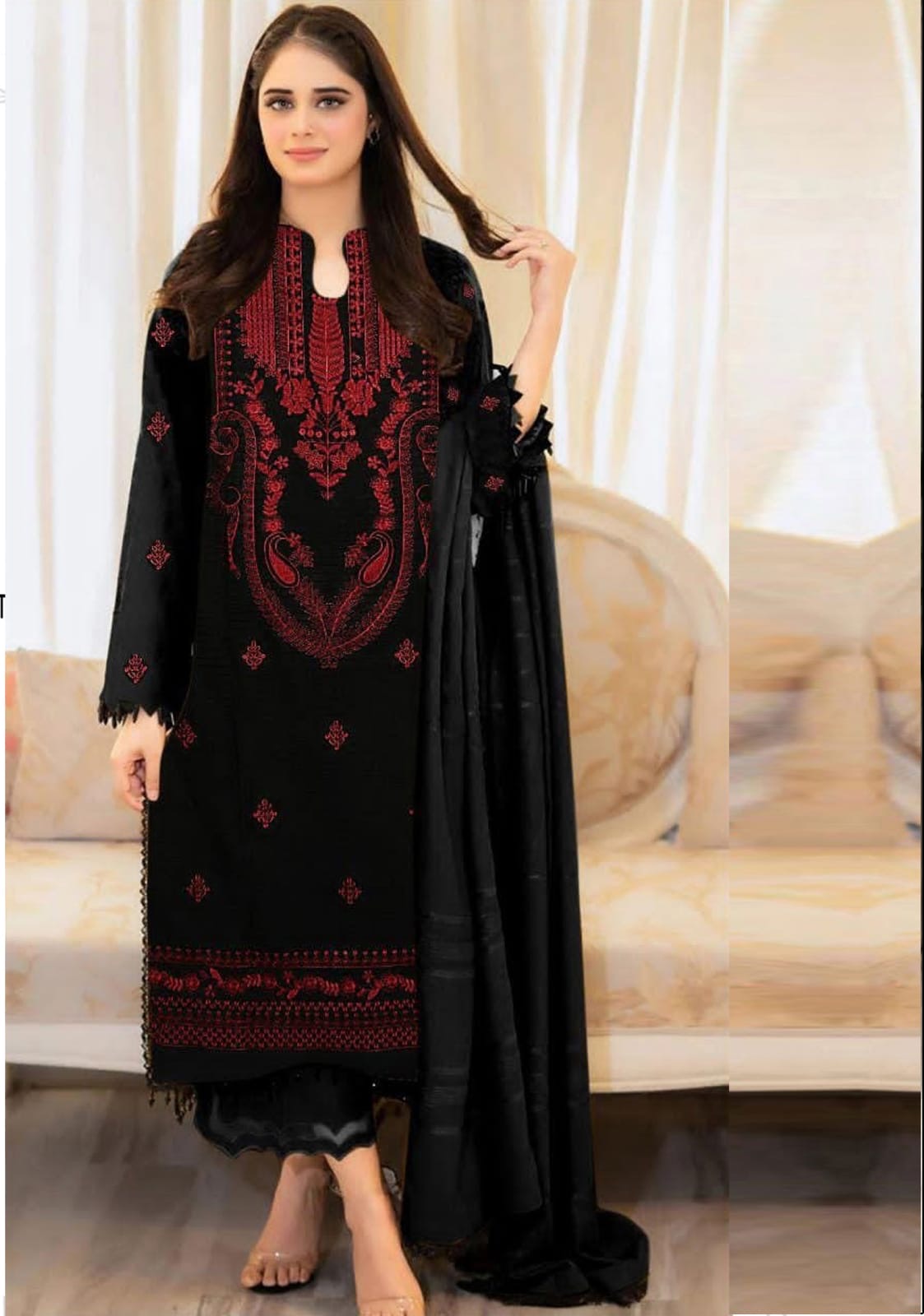Libaas Heavy Embroided 3 pcs