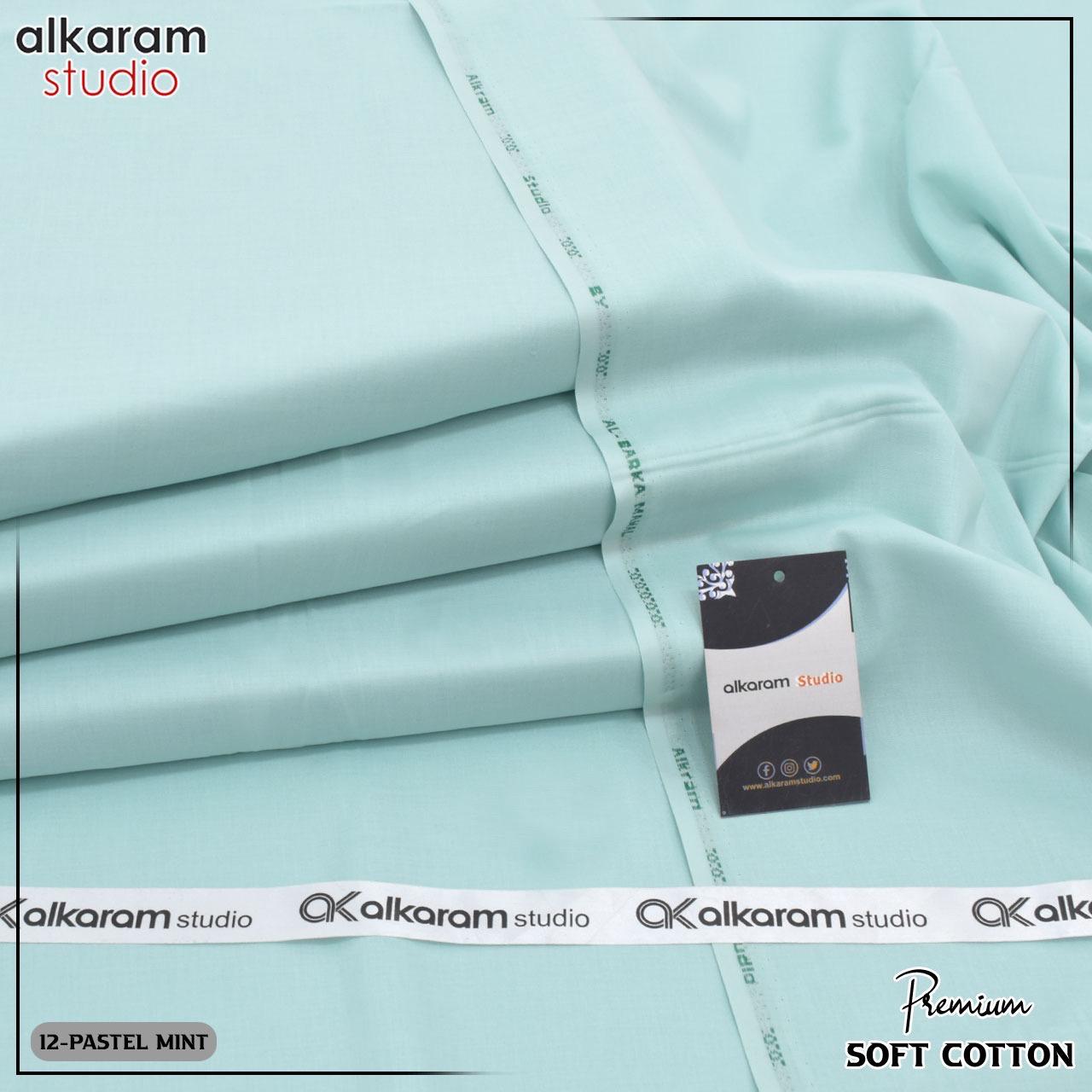 Alkaram Soft Cotton (pastel mint)