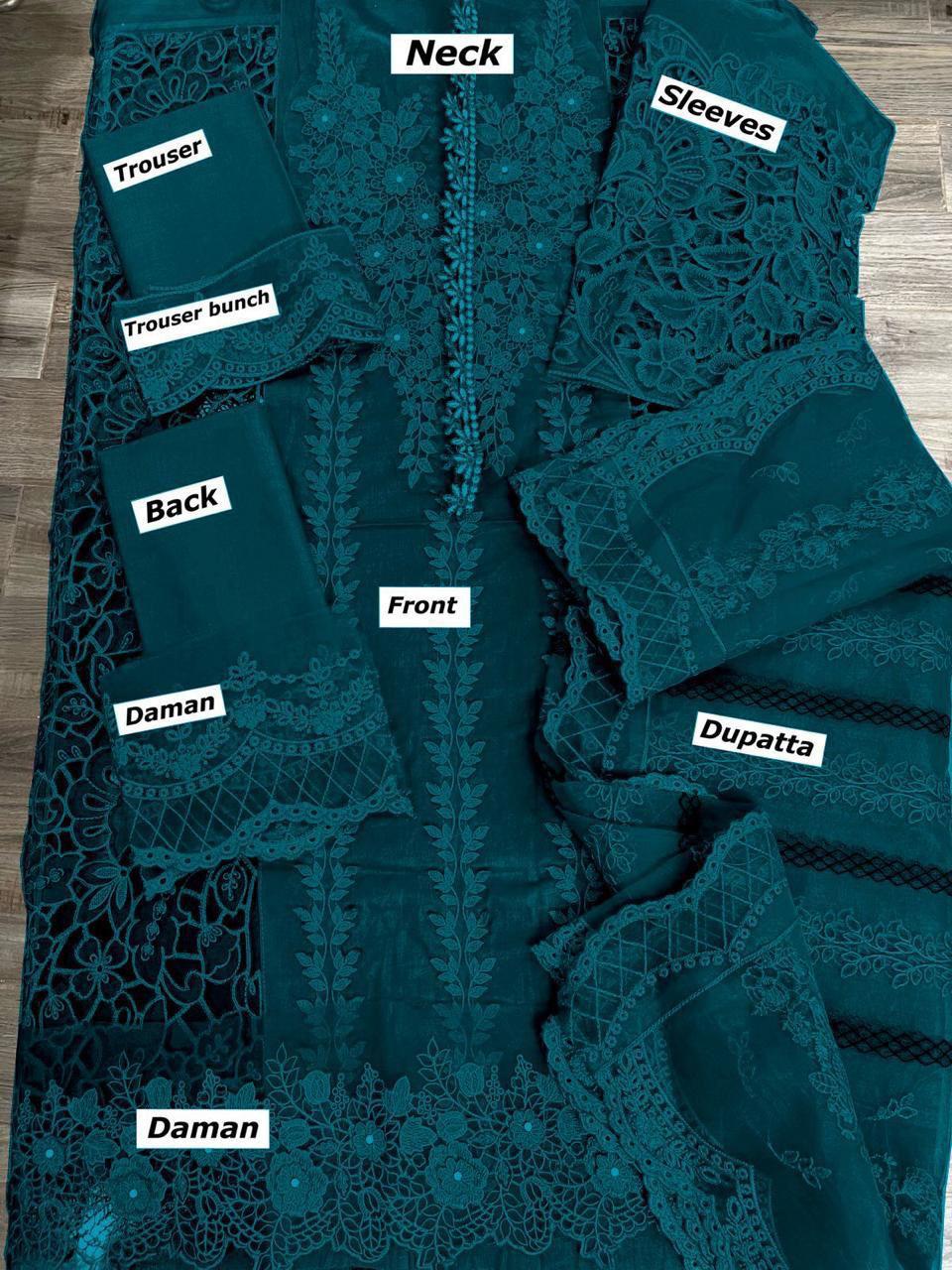 Marica b Heavy Embroided 3Pcs