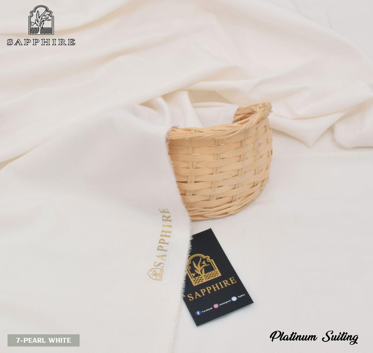 Sapphire Premium wash & ware (Pearl White)