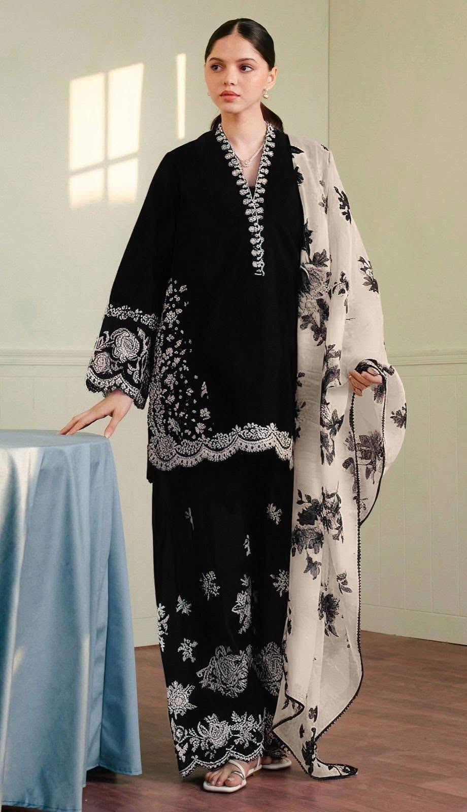Coco Heavy Embroided 3 pcs