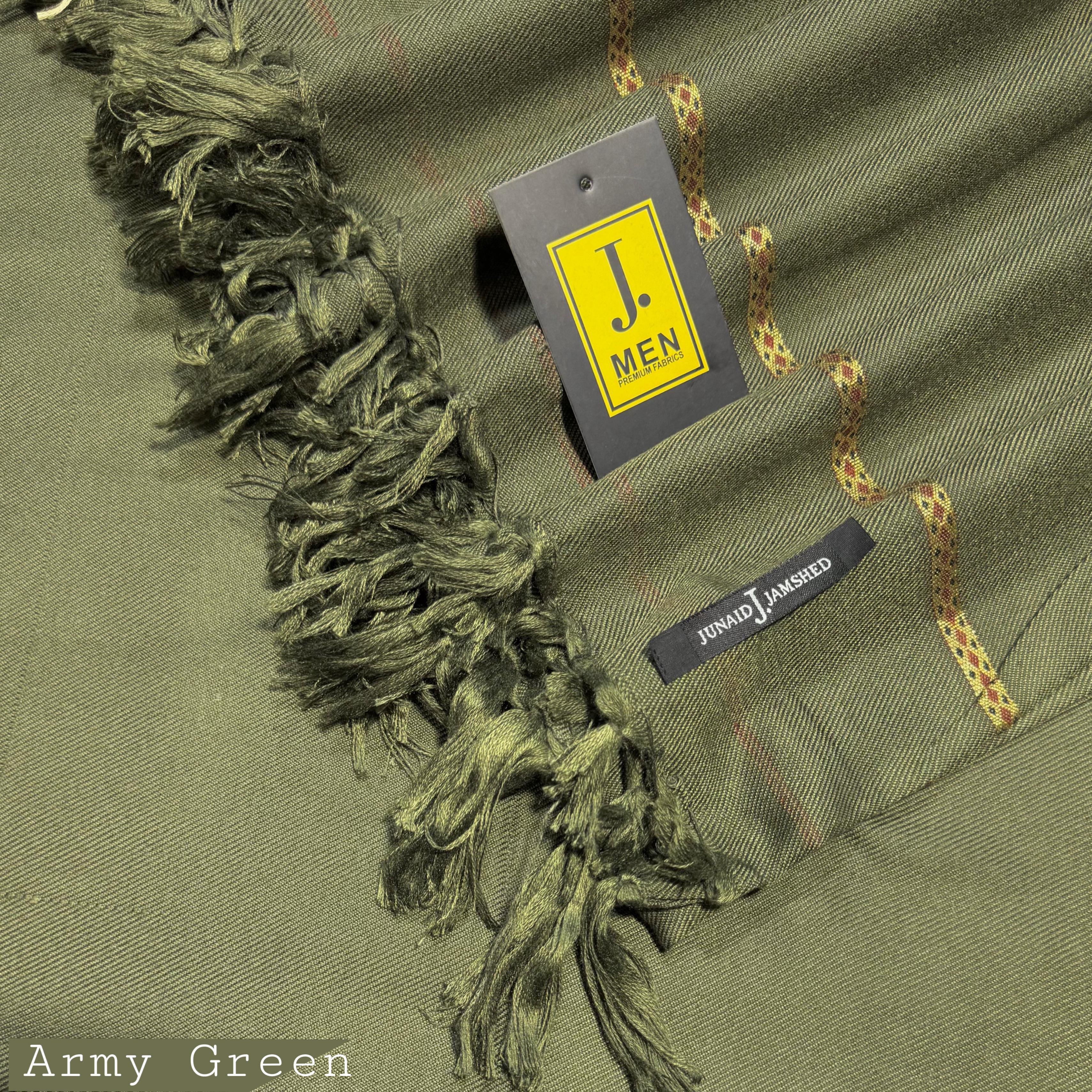 J. Men's Shawl Army Green (99)