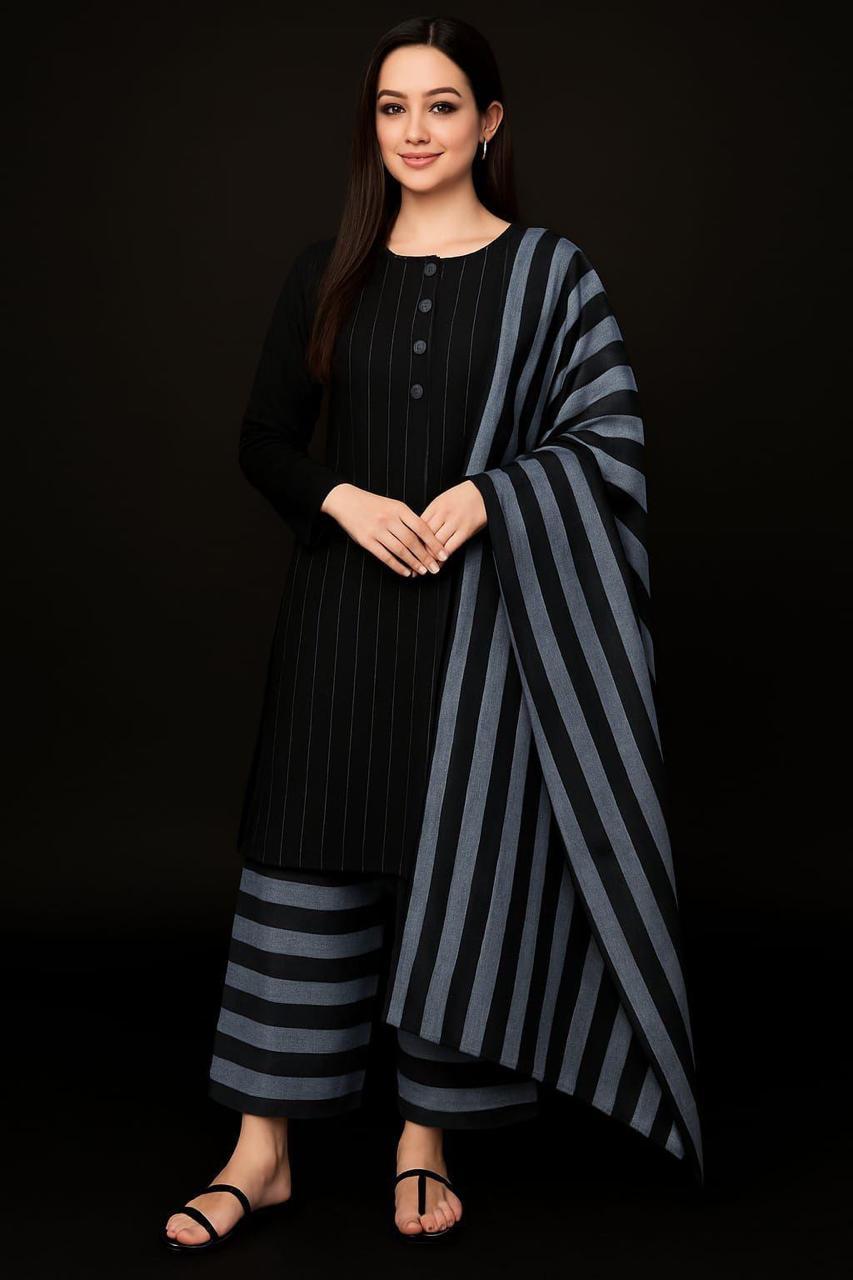 Multani Khaadi Sussi 3PC – New Winter Collection 2025