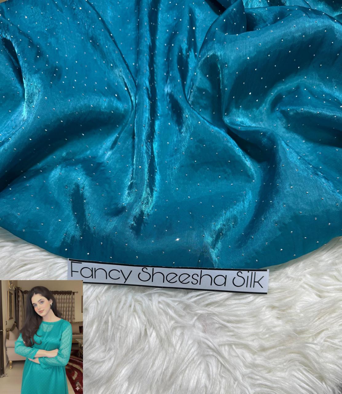 Winter Collection 2025 – Party Wear Shesha Silk 2PC