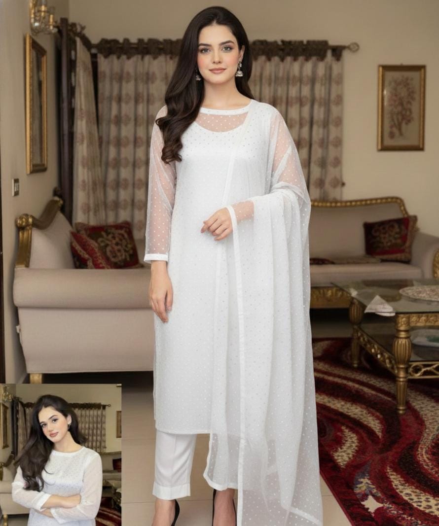 Winter Collection 2025 – Party Wear Shesha Silk 2PC